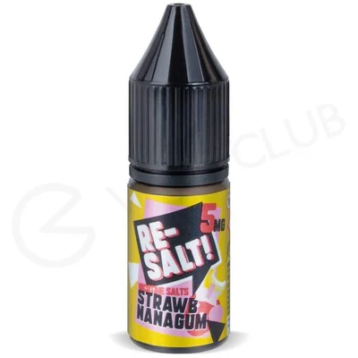 Strawberry Banana Gum Nic Salt E-Liquid by Re Salt