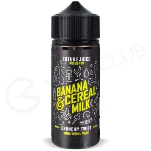 Banana & Cereal Milk Shortfill E-Liquid by Future Juice 100ml