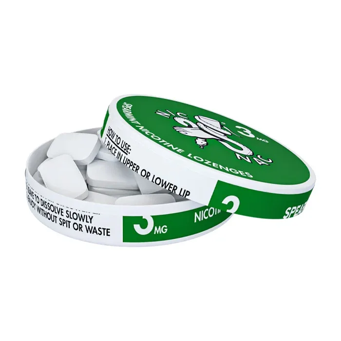 Nic Nac Spearmint Nicotine Lozenges
