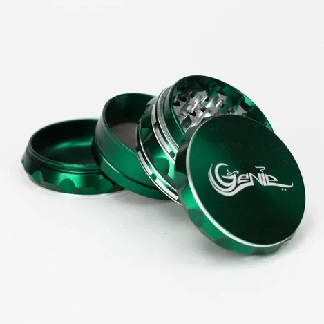 Genie 4 parts Aluminium Herb Grinder - Image 2