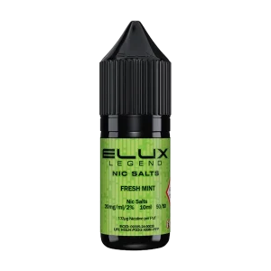 Fresh Mint Nic Salt by Elux 10ml