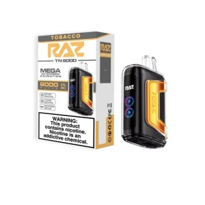 Tobacco RAZ TN9000 Disposable Vape 5%