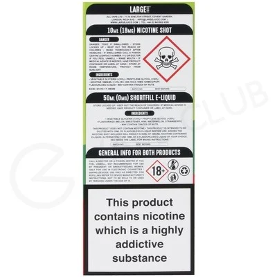 Kiwimelon Shortfill E-Liquid by 50 Large 50ml - Image 2