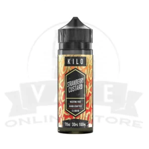 Strawberry Custard Kilo 100ml E-Liquid Shortfill Sale UK