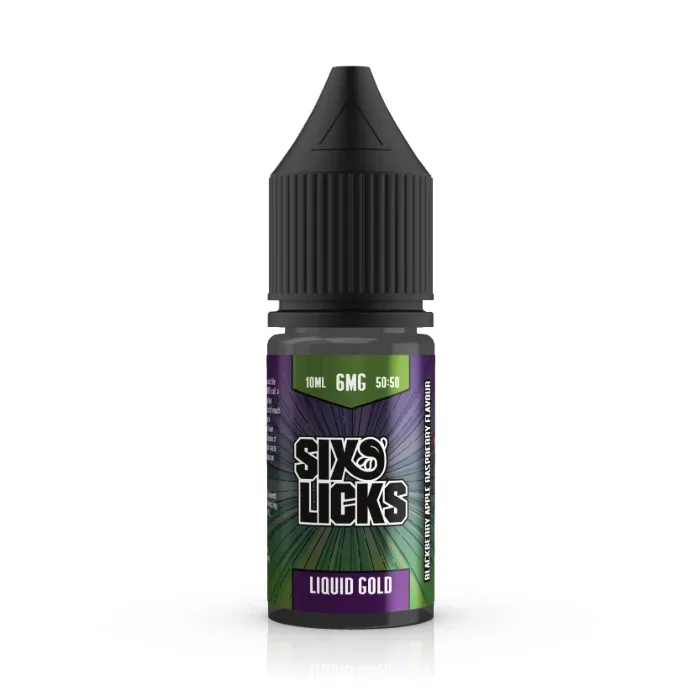 Six Licks 50/50 - Liquid Gold