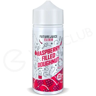 Raspberry Filled Doughnut Shortfill E-Liquid by Future Juice Elixir 100ml