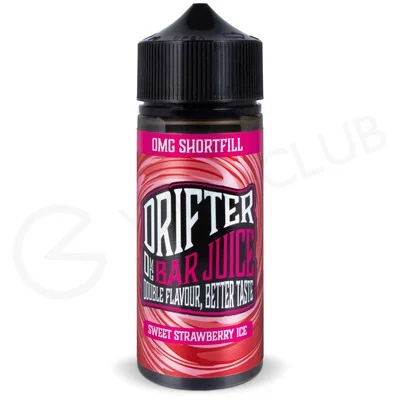 Sweet Strawberry Ice Shortfill E-Liquid by Drifter Bar Juice 100ml