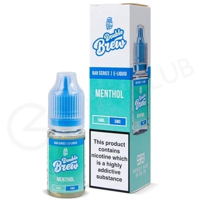 Menthol Nic Salt E-Liquid by Double Brew