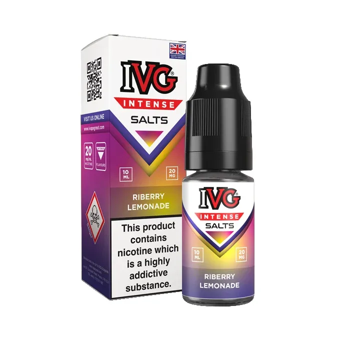 Riberry Lemonade Nicotine Salt by IVG Intense