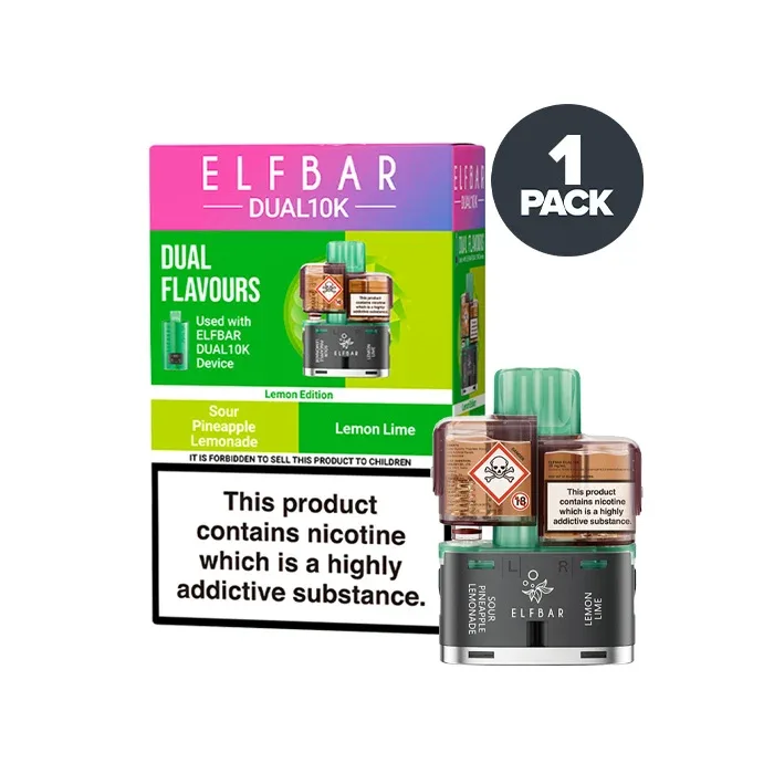 Lemon Edition Elf Bar Dual 10K Refill Pack