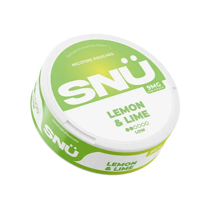 Lemon & Lime SNU Nicotine Pouches