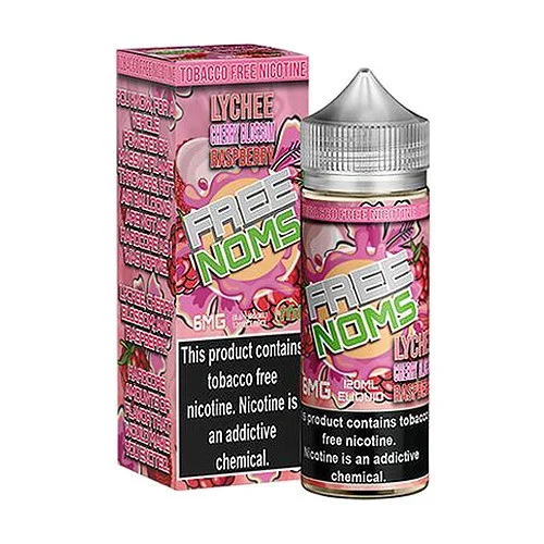 Free Noms Lychee Cherry Blossom Raspberry 120mL