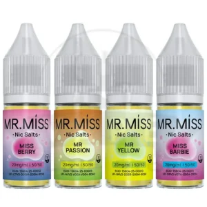 Mr Miss Nic Salt E-Liquid 10ml