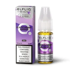Elfliq by Elf Bar - Blackcurrant Aniseed 10ml Nic Salt