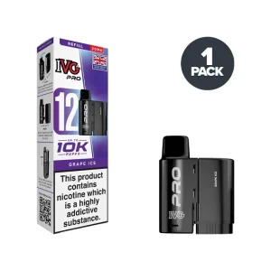 Grape Ice IVG Pro 12 Refill Pack