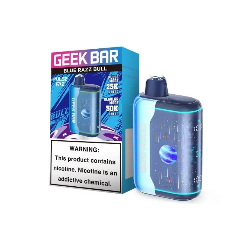Geek Bar Pulse X2 Blue Razz - Geek Bar Pulse X2 Blue Razz