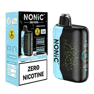 NONIC Cool Mint 25K ZERO Nicotine Disposable