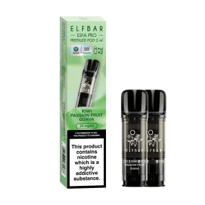 Elfa Pro Pods Twin Pack - Kiwi Passion Fruit Guava