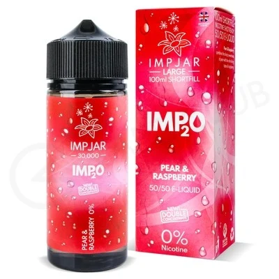 Pear & Raspberry Shortfill E-Liquid by Imp2O 100ml