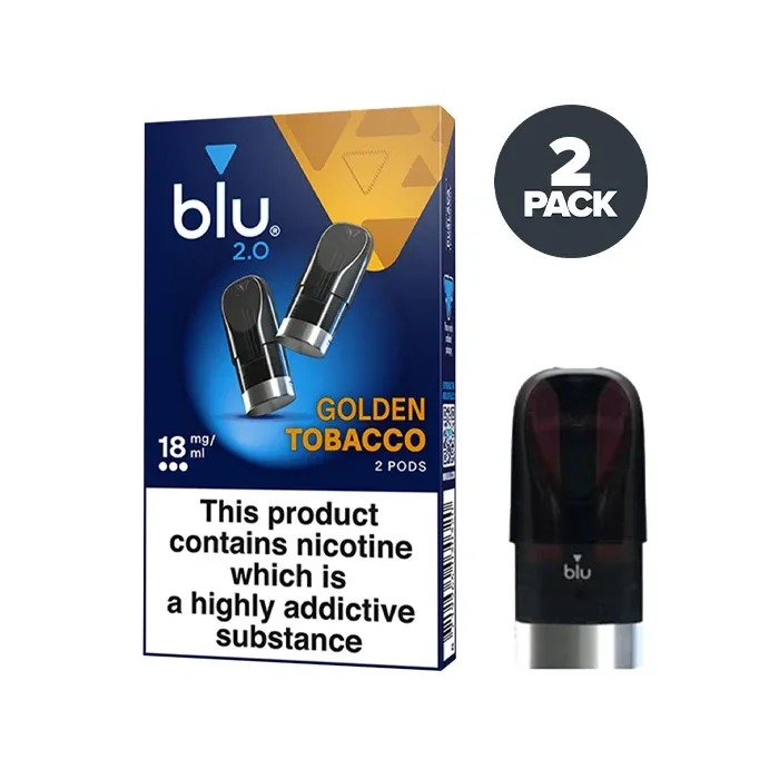 Golden Tobacco Blu 2.0 Pre-Filled Replacement Pods - Image 2