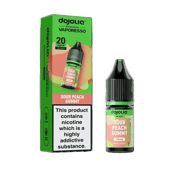 Vaporesso DojoLiq Sour Peach Gummy Nicotine Salts