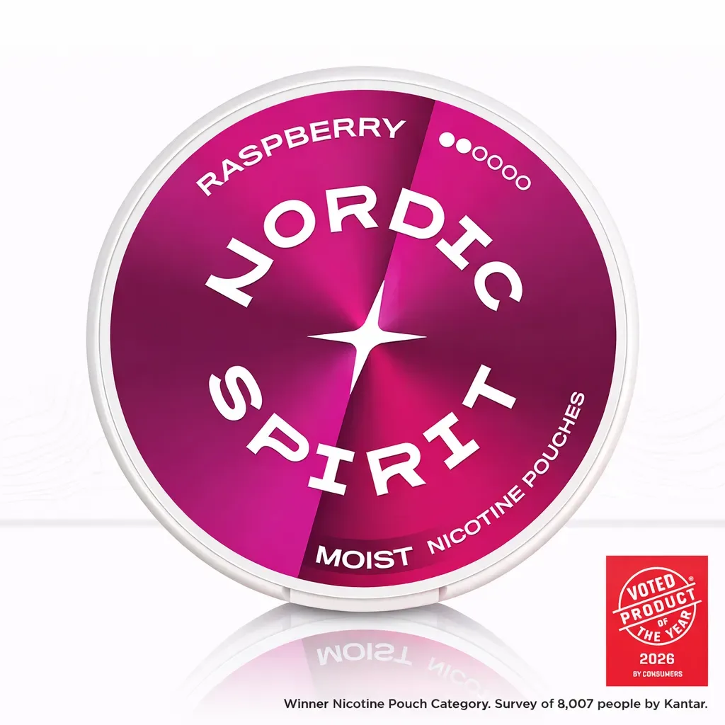 Raspberry Nordic Spirit Nicotine Pouch