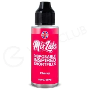 Cherry Shortfill E-Liquid by Mix Labs 100ml