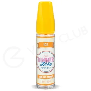 Sun Tan Mango Shortfill E-Liquid by Dinner Lady Summer Holidays 50ml