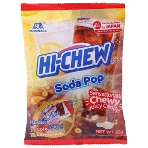 Hi-Chew Soda Pop(Cola & Lemonade) Japanese 80g