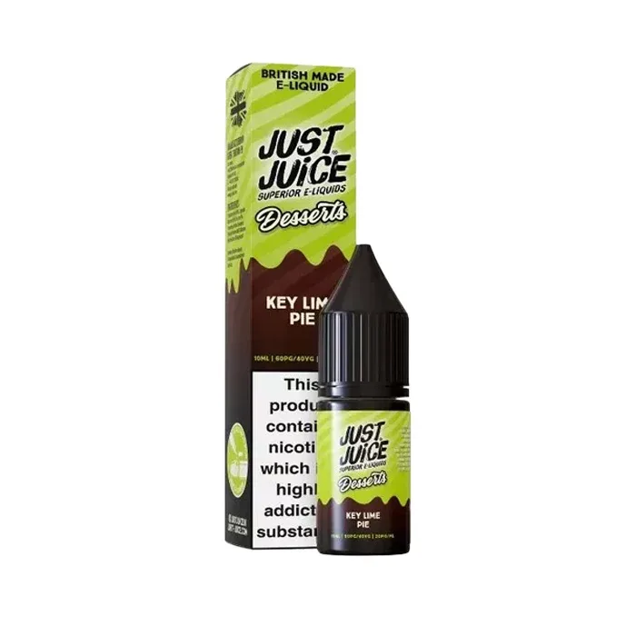 Key Lime Pie Nic Salt E-Liquid by Just Juice Desserts