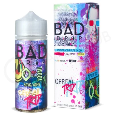 Cereal Trip Shortfill E-Liquid by Bad Drip 100ml