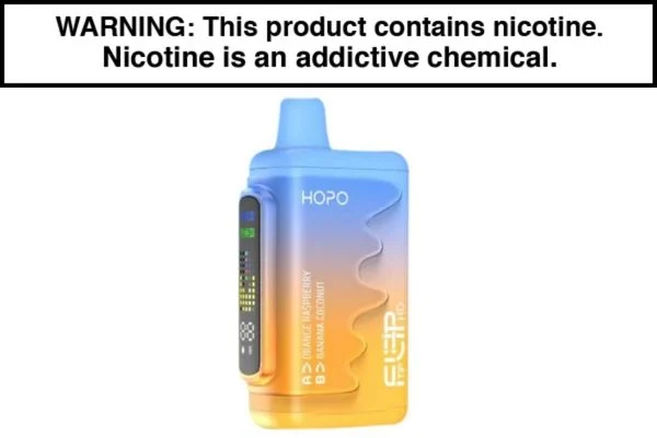 HOPO FLIPTIP HD DISPOSABLE VAPE – 16,000 PUFFS
