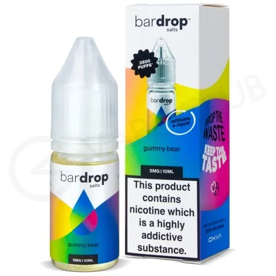 Gummy Bear Nic Salt E-Liquid by Bar Drop Salts