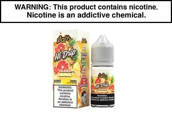 ISLAND ORANGE BY HI-DRIP SALTS 30ML