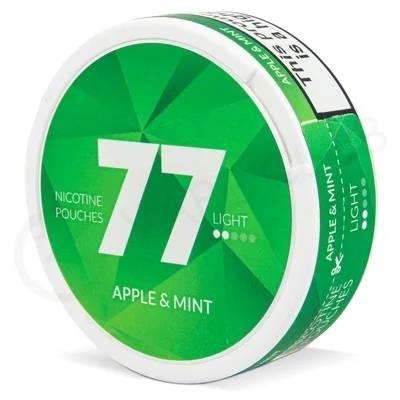 77 Apple & Mint Nicotine Pouches - Image 2