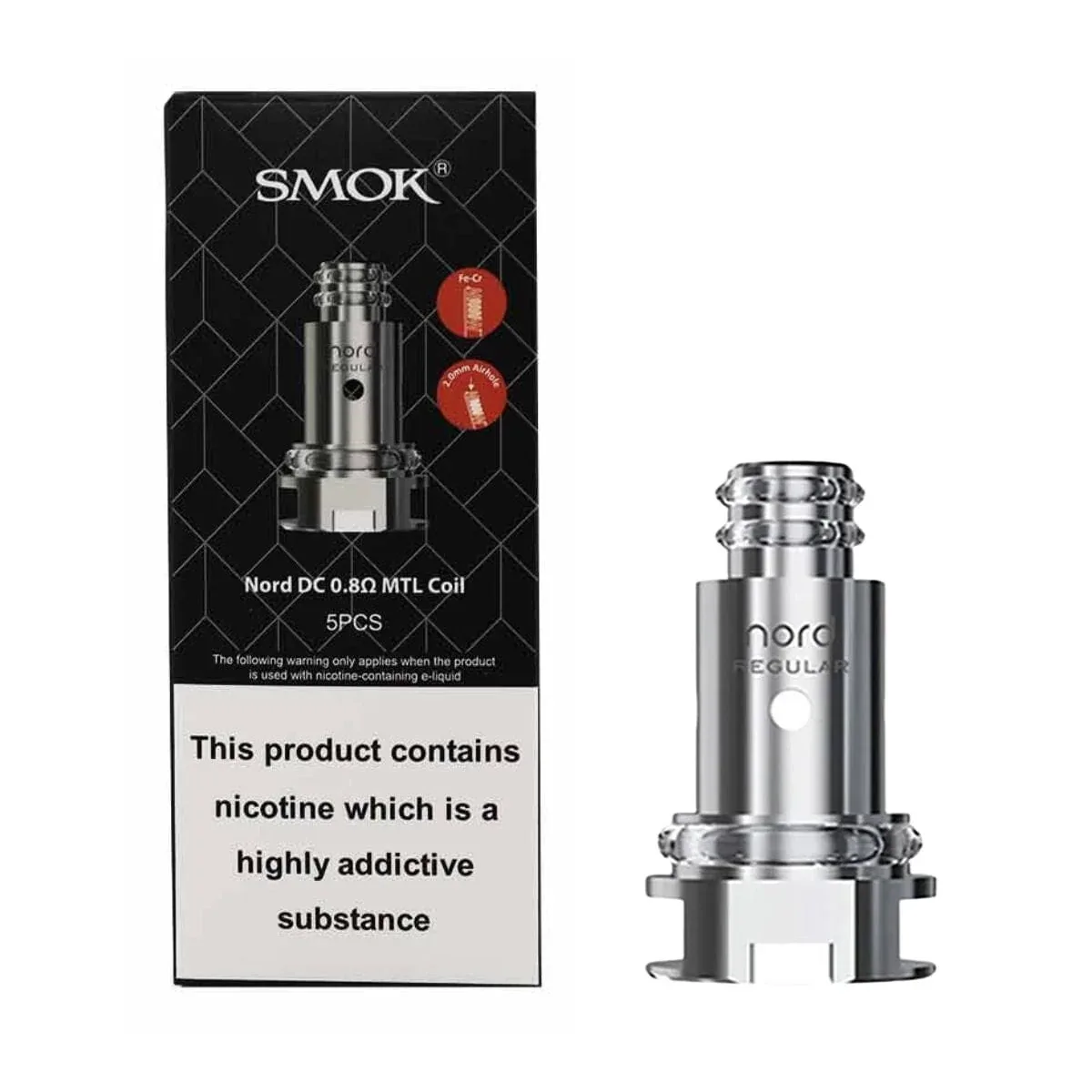SMOK Nord Replacement Coils (5 Pack) - Image 2