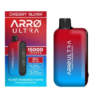 ARRO Ultra Cherry Slush 15K ZERO Nicotine Disposable