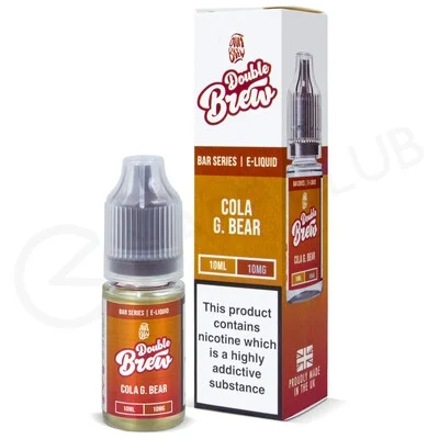 Cola G Bear Nic Salt E-Liquid by Double Brew