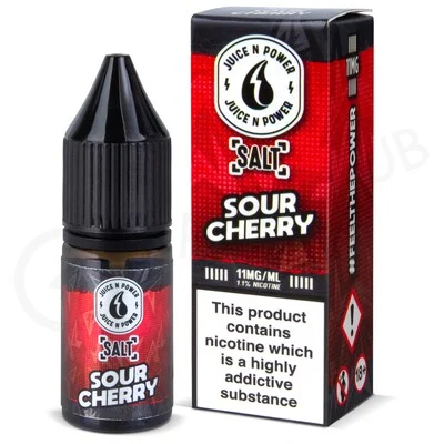 Middle East Sour Cherry Nic Salt E-Liquid by Juice N Power