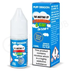 Strawberry and Kiwi E-Liquid by Puff Dragon