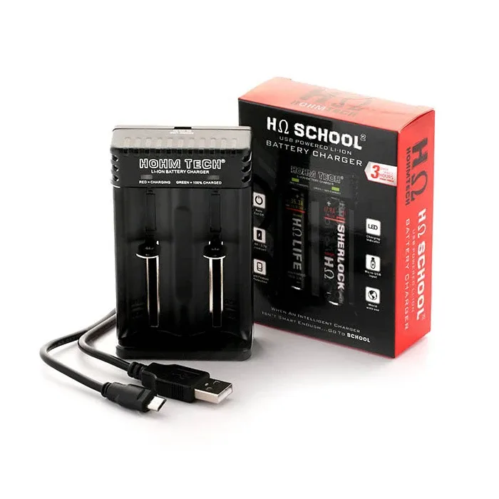 Hohm Tech School 2 Bay Battery Charger - Image 2