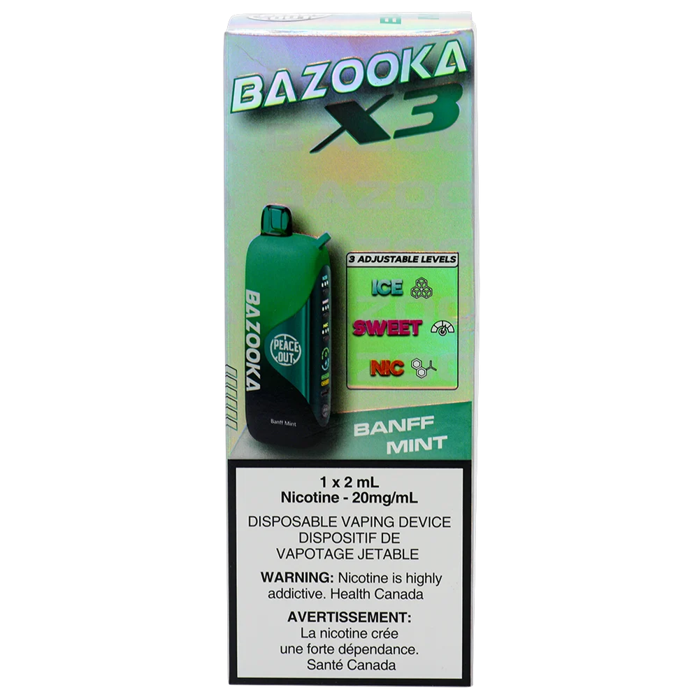Bazooka X3 Banff Mint 2ml 20mg