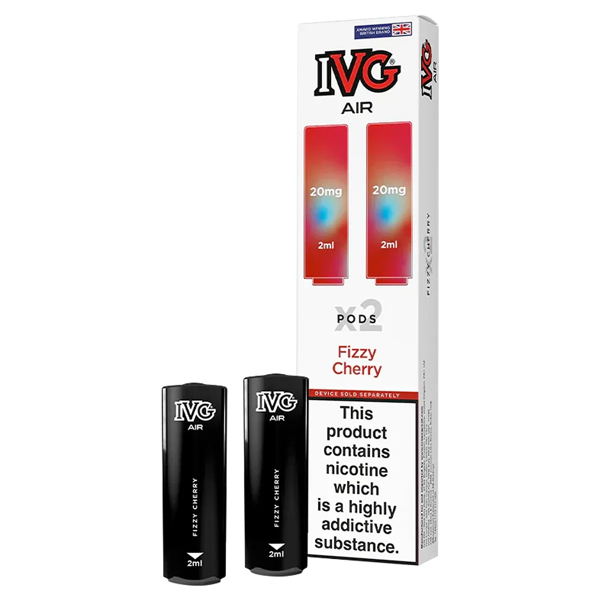 Fizzy Cherry IVG Air Replacement Pods