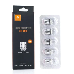 Geekvape Super Mesh X1/X2 Coils 5pcs/pack