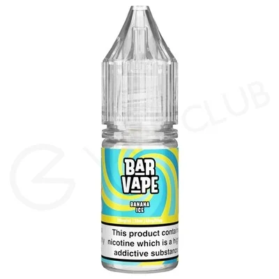 Banana Ice Nic Salt E-Liquid by Bar Vape