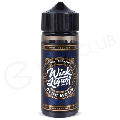 Blue Moon Shortfill E-Liquid by Wick Liquor 100ml