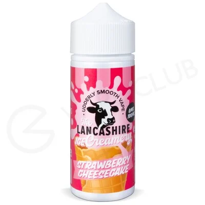 Strawberry Cheesecake Shortfill E-Liquid by The Lancashire Creamery 100ml
