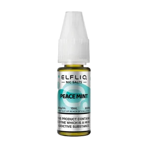 Peace Mint Elfliq Nic Salt by Elfbar - 10ml