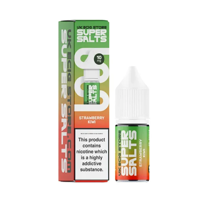 Strawberry Kiwi Nic Salt E-Liquid by Super Salts