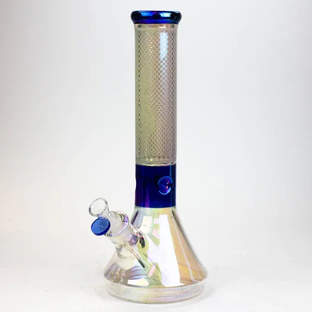 13" Genie Electroplated Beaker Bong - Image 2